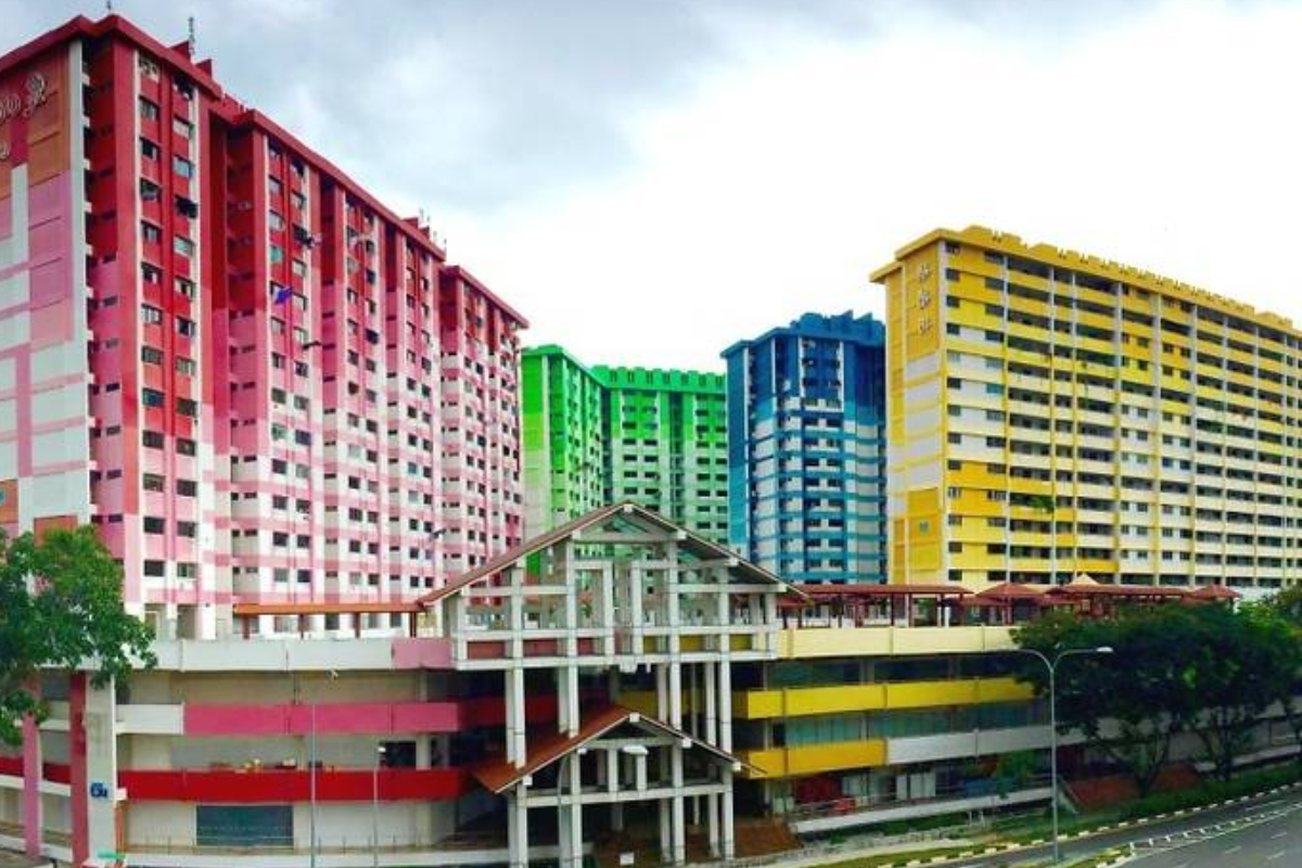 From White to Rainbow at Rochor Centre